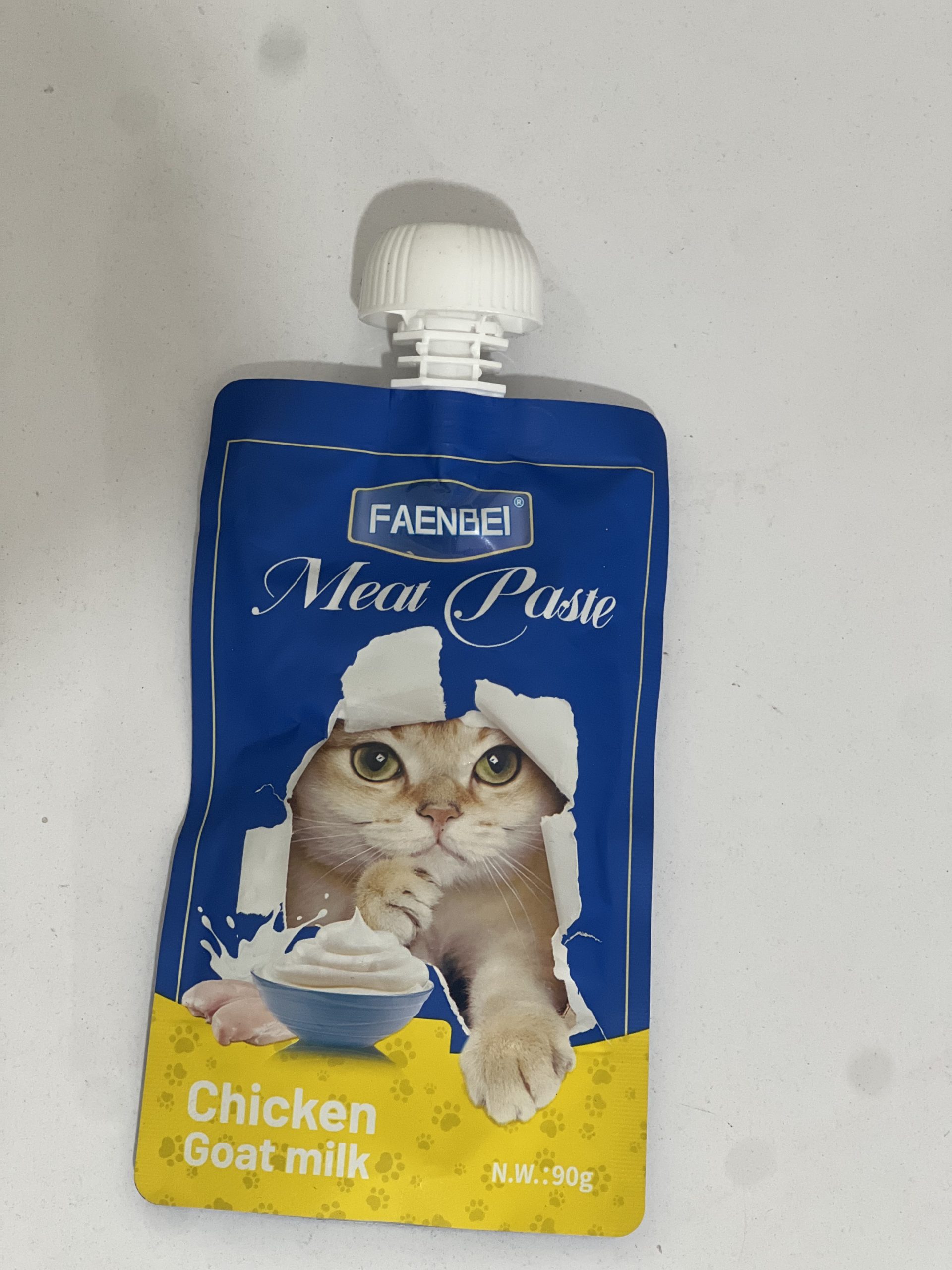 پودینگ گربه فنبی در سه طعم تن و مرغ علف مرغ وشیر